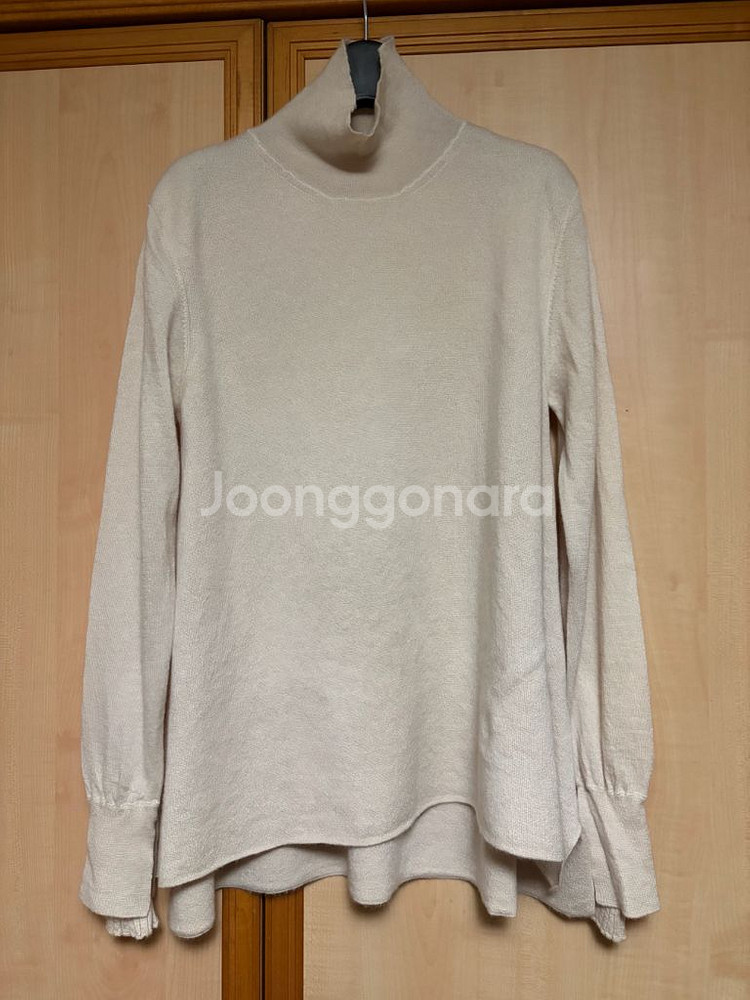 구호 캐시미어 100 니트 크림--0