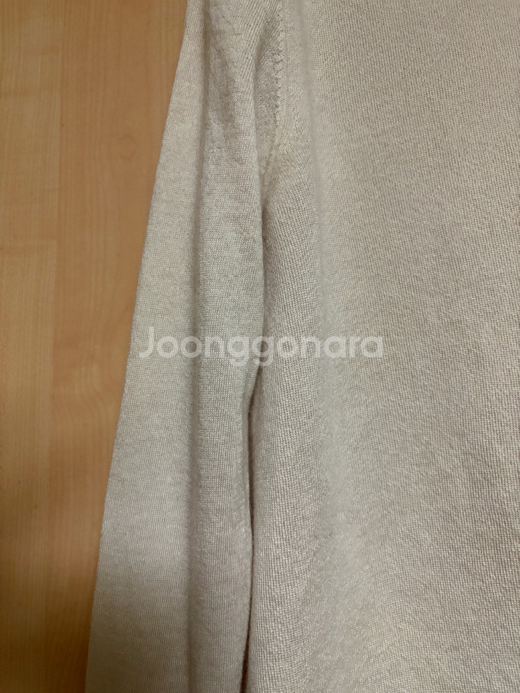 구호 캐시미어 100 니트 크림--2