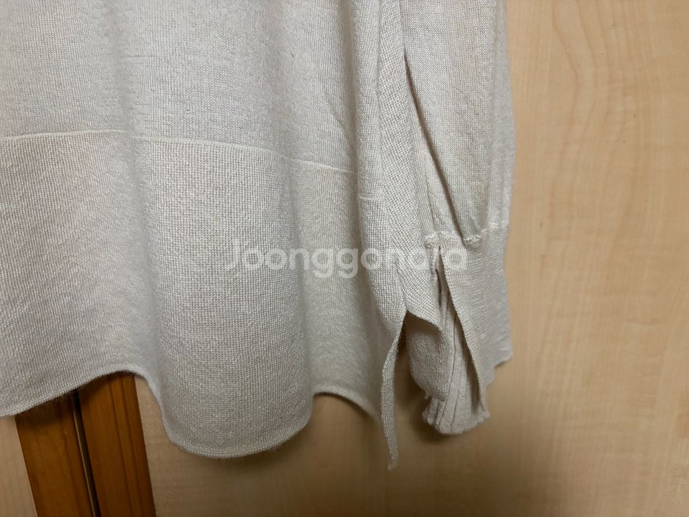 구호 캐시미어 100 니트 크림--4