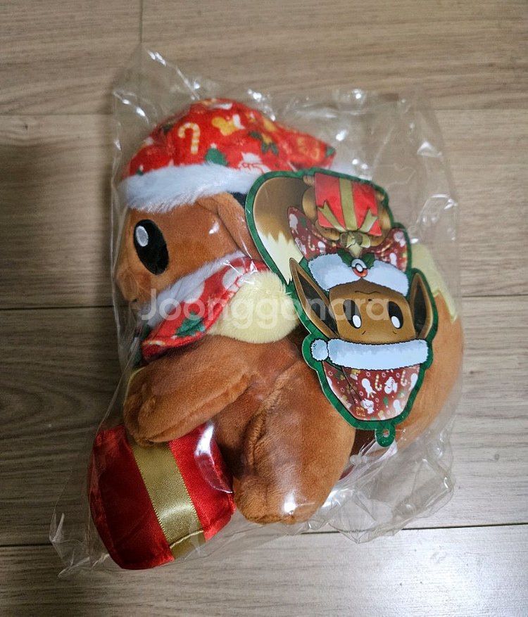 (한정판 희귀) 포켓몬센터 이브이, 피카츄 중형인형--0