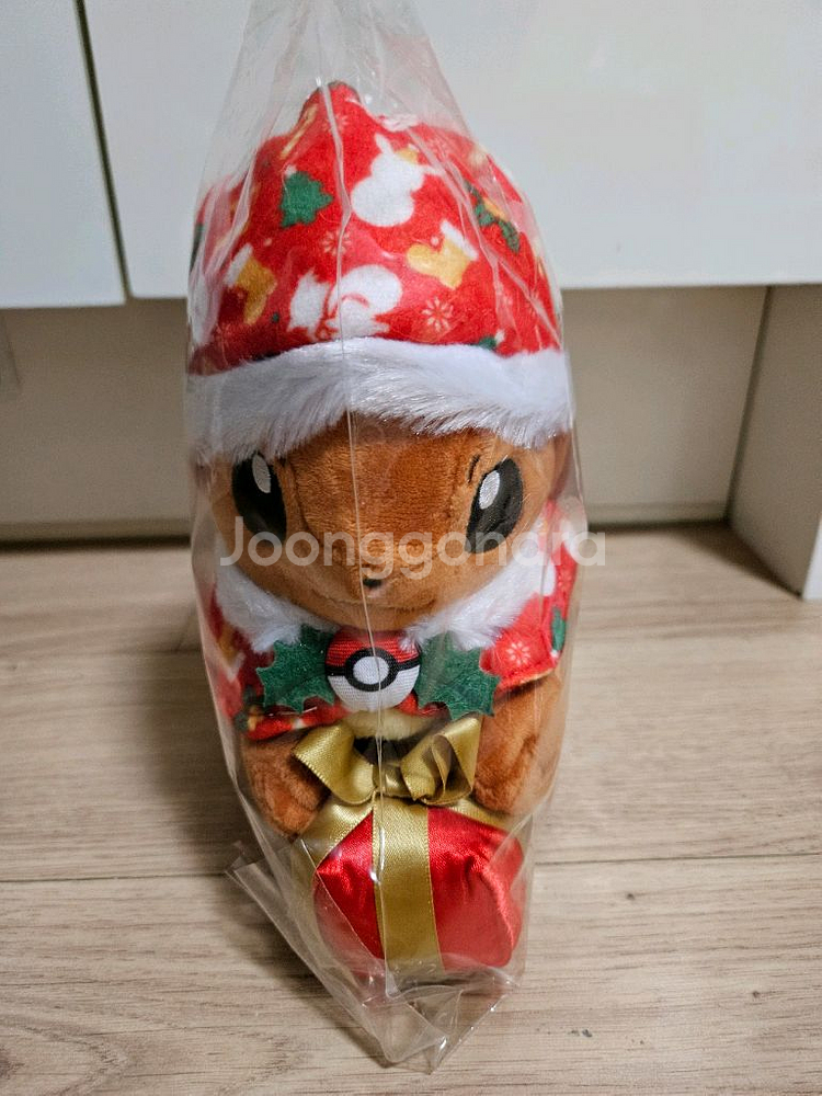 (한정판 희귀) 포켓몬센터 이브이, 피카츄 중형인형--1