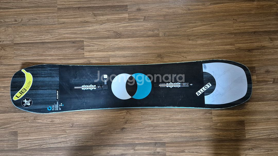 버튼 커스텀 스노우보드 데크 125cm--0