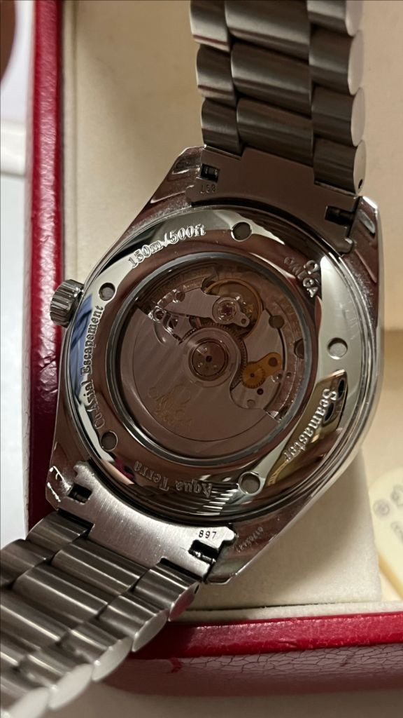 오메가 씨마스터 아쿠아테라 구구형 블루핸즈 41mm 이미지