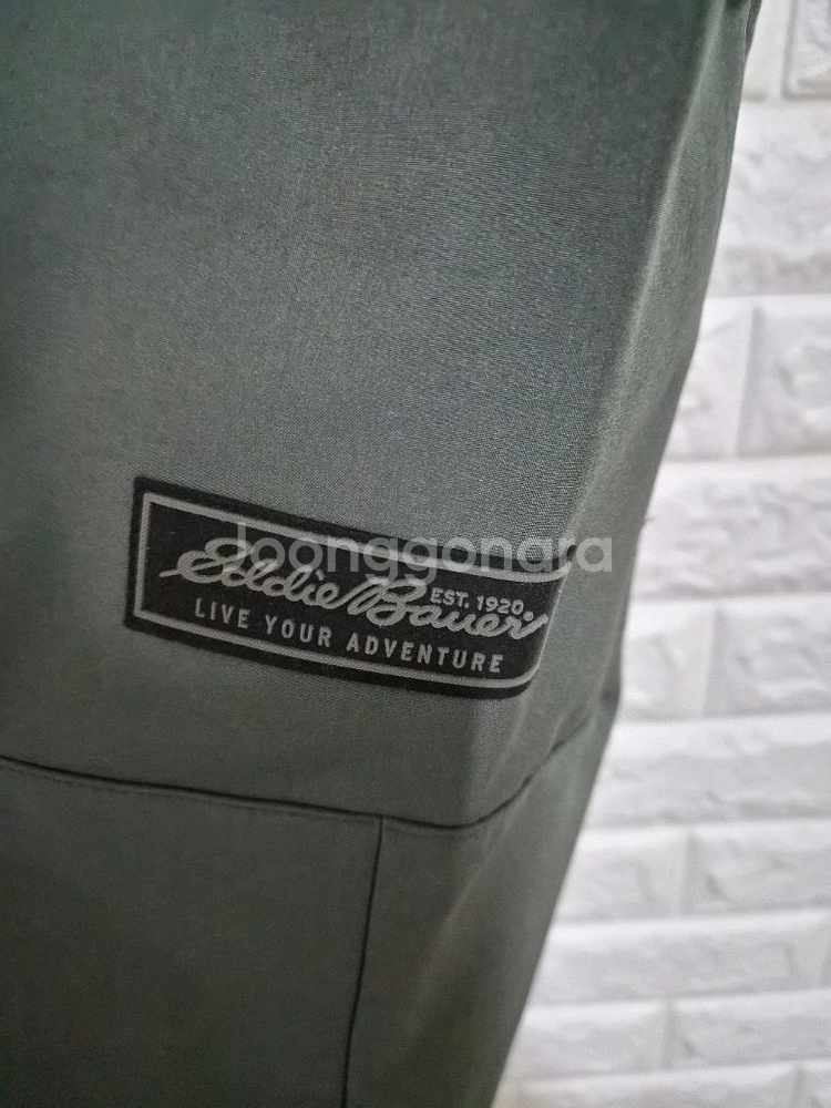 에디바우어 기모 스판 카고 바지 38 새상품급 등산 낚시 노스페이스 아디다스 밀리터리 나이키 작업복--2