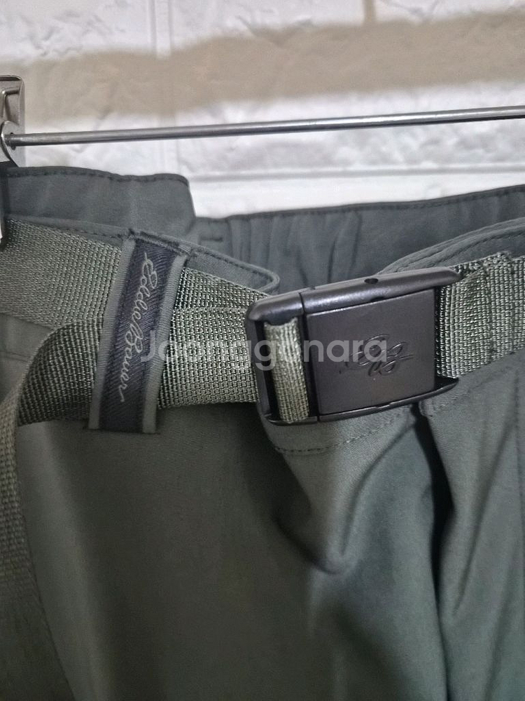 에디바우어 기모 스판 카고 바지 38 새상품급 등산 낚시 노스페이스 아디다스 밀리터리 나이키 작업복--8