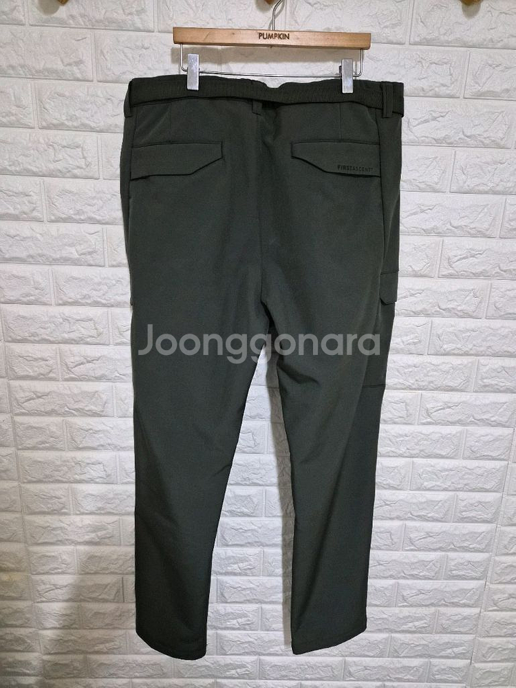 에디바우어 기모 스판 카고 바지 38 새상품급 등산 낚시 노스페이스 아디다스 밀리터리 나이키 작업복--3