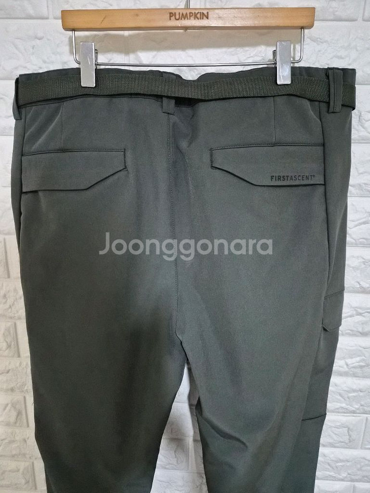 에디바우어 기모 스판 카고 바지 38 새상품급 등산 낚시 노스페이스 아디다스 밀리터리 나이키 작업복--4