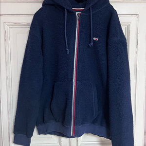 타미진 플리스 후드 집업