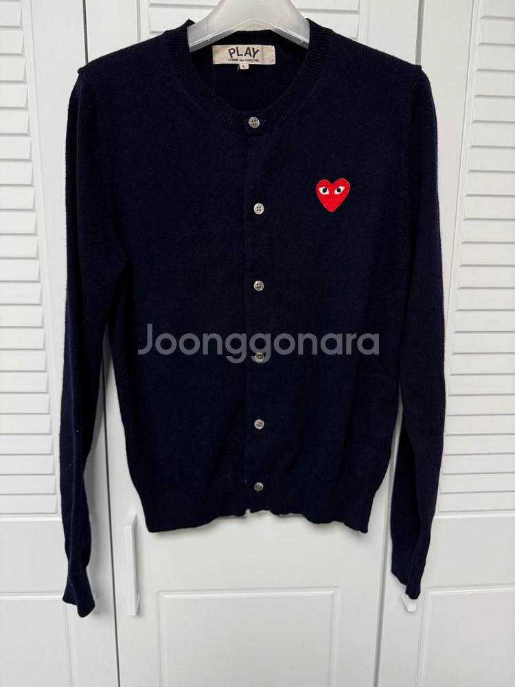 꼼데가르송 하트 와펜 가디건--0