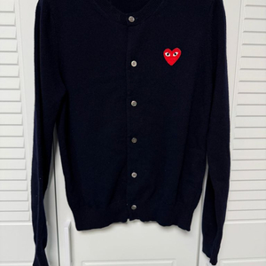 꼼데가르송 하트 와펜 가디건