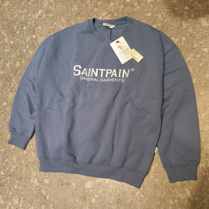 새상품) 세인트페인 자수기모 맨투맨 (M)