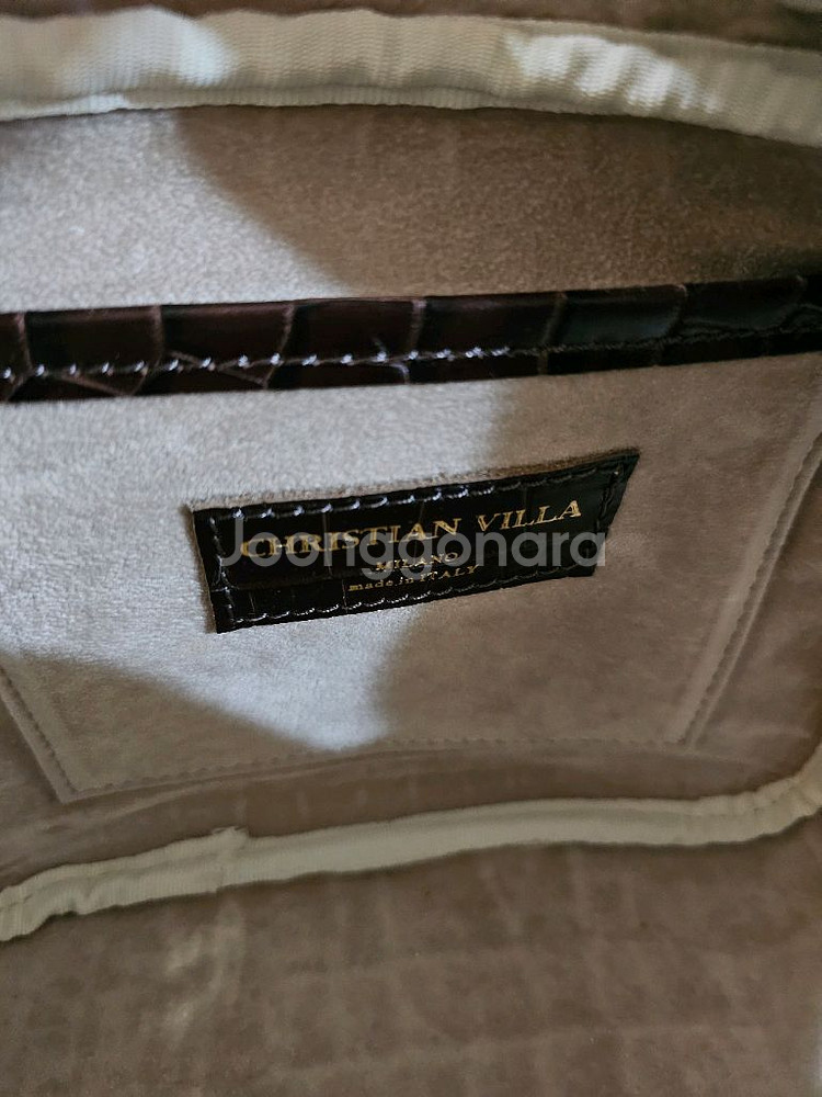 이태리 소가죽 크록 패턴 미니 토트백 크로스백 가방--8