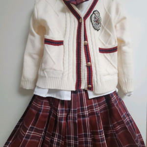 여아 스쿨룩 150사이즈,크롭티,후드티,폴햄 후드집업