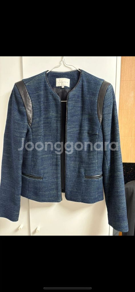 산드로 트위드자켓--0