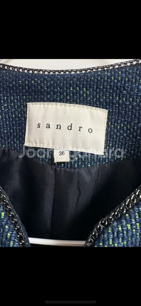 산드로 트위드자켓--2