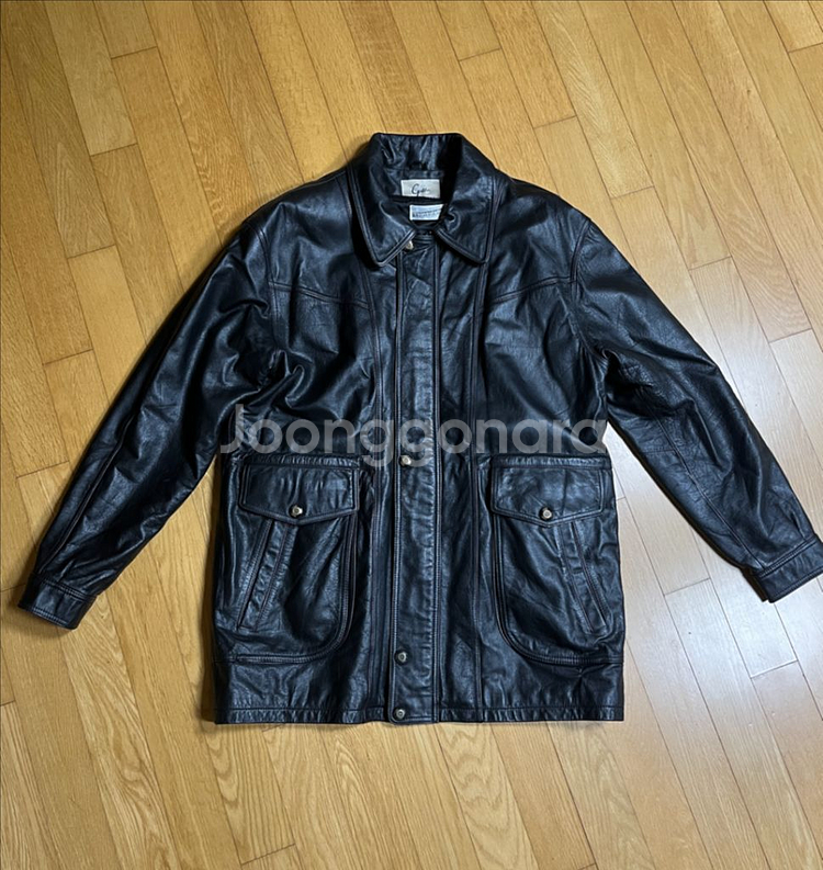 남성 가죽자켓 가죽점퍼 XL--0