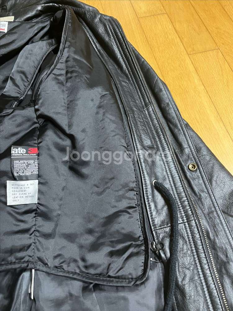 남성 가죽자켓 가죽점퍼 XL--4