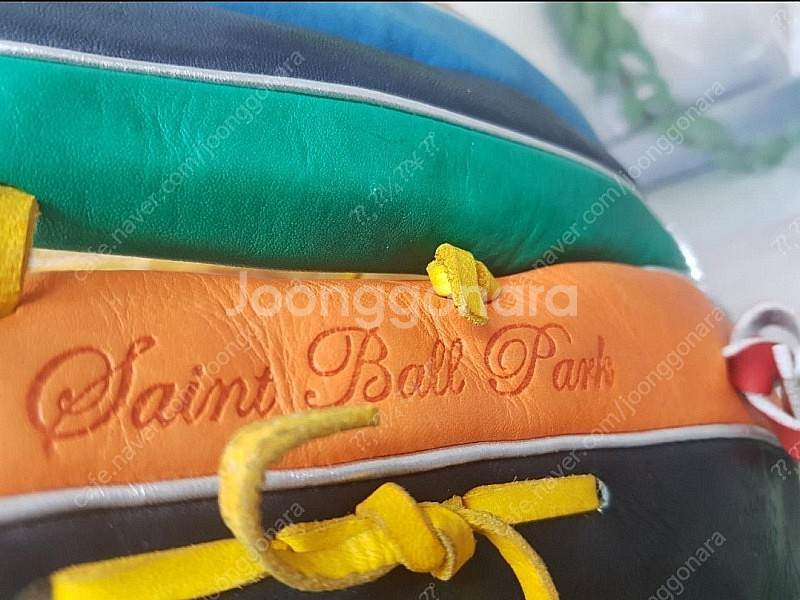 세인트볼파크 프로스페셜오더 무지개배색 내야수글러브 야구글러브 YA03--7