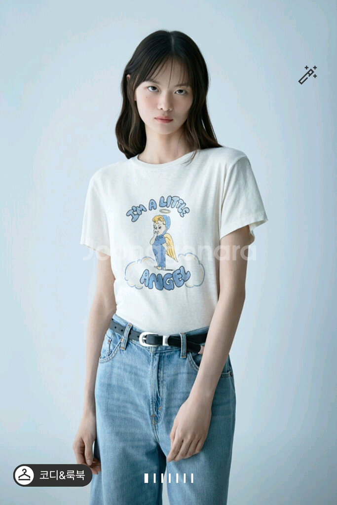 리틀 엔젤 클래식 티셔츠--1