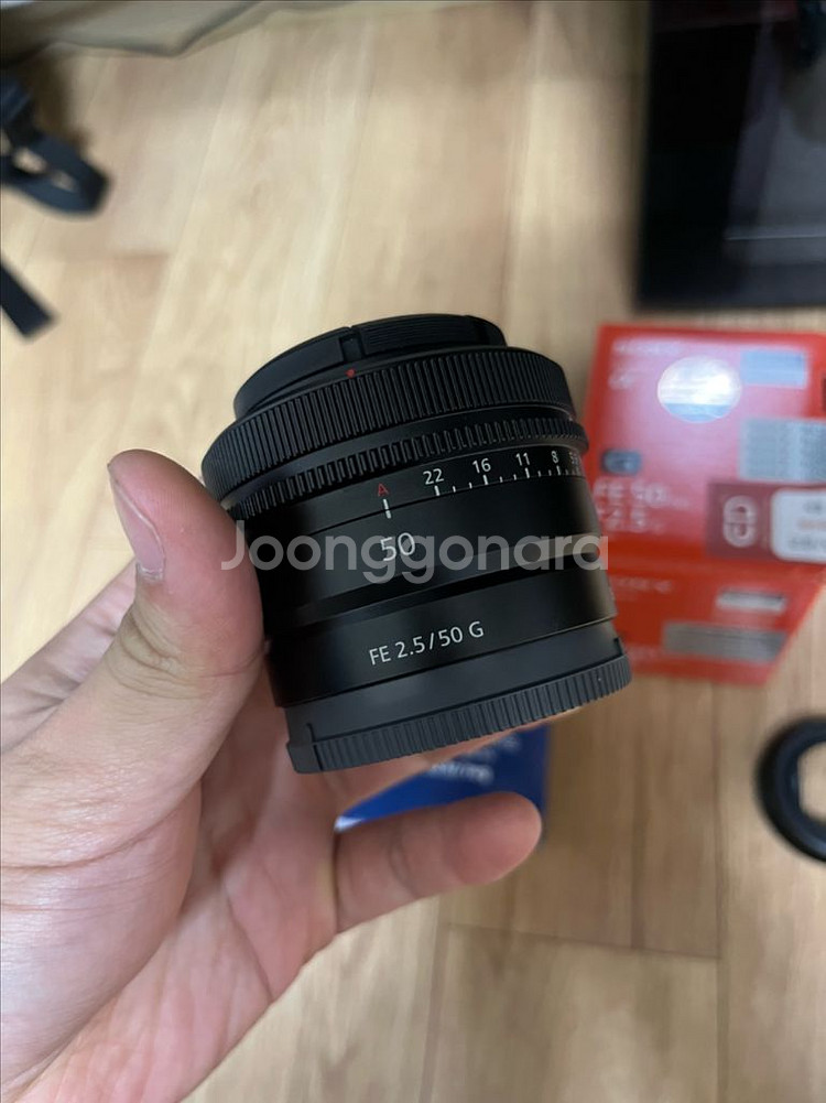 소니 FE 50mm F2.5 G 렌즈--0