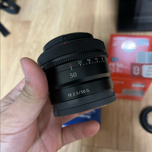 소니 FE 50mm F2.5 G 렌즈