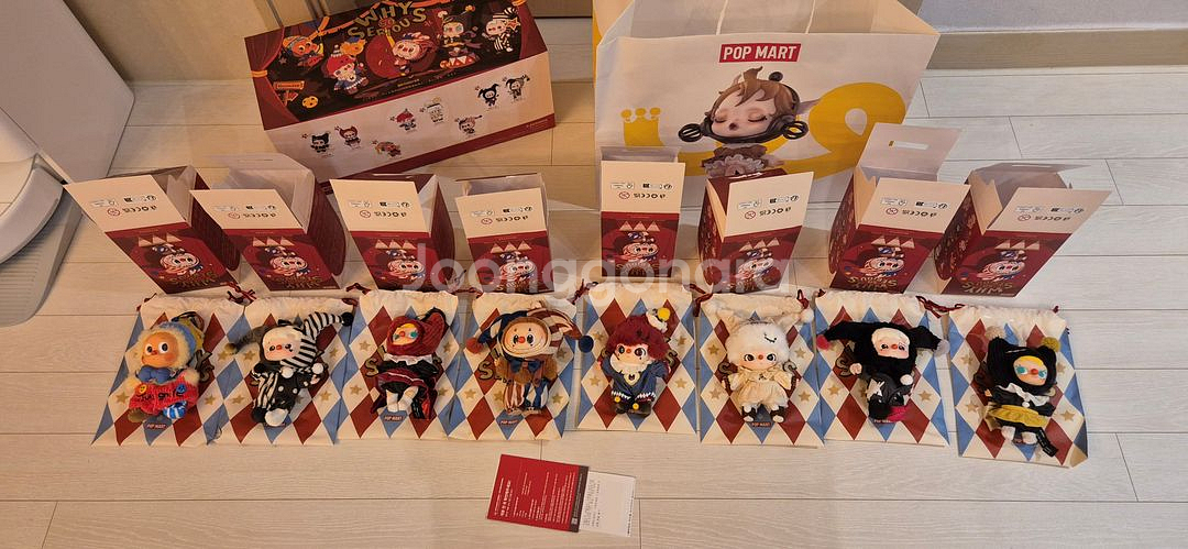 팝마트 WHY SO SERIOUS 시리즈 인형 키링을 개당 35,000원에 판매합니다.--9