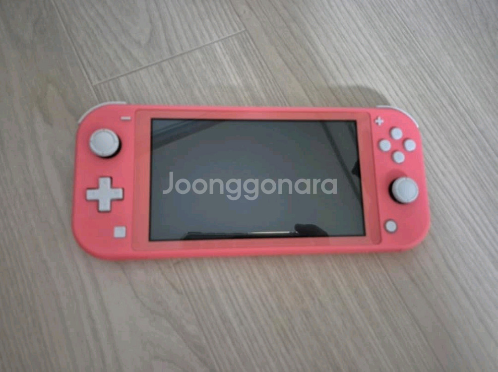 닌텐도 스위치 라이트 코랄+동물의 숲 팝니당!--1