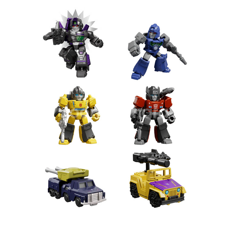 트랜스포머 블로키 디펜더 5탄 시크릿 스카이파이어 포함 6종--0