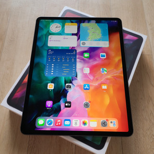 부산 아이패드 프로 12.9 4세대 256G 셀룰러 배터리100+케이스