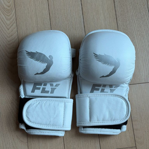 플라이 FLY MMA 빵글러브 오픈핑거 글러브 화이트