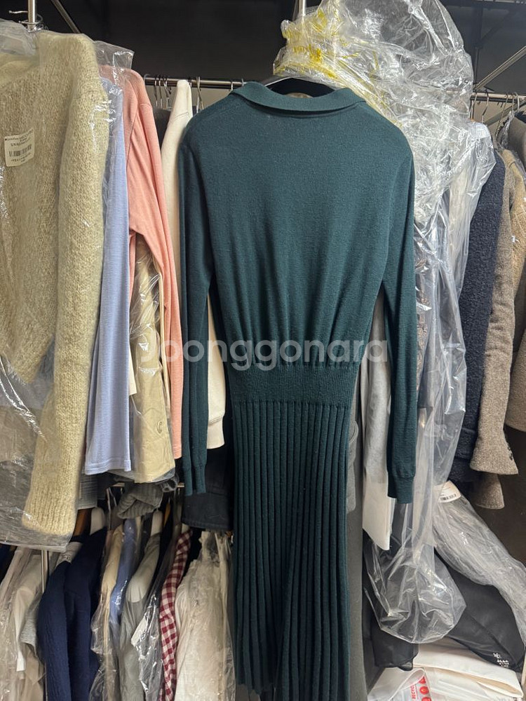 라코스테 니트 원피스 36사이즈--5