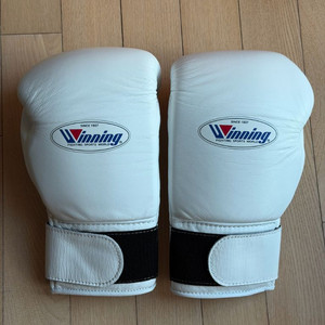 위닝 벨크로 글러브 10온스 화이트