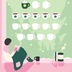 스타벅스 프리퀀시 2개 일반 개당2200