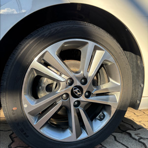 아반떼 AD 17인치 순정 휠타이어 세트