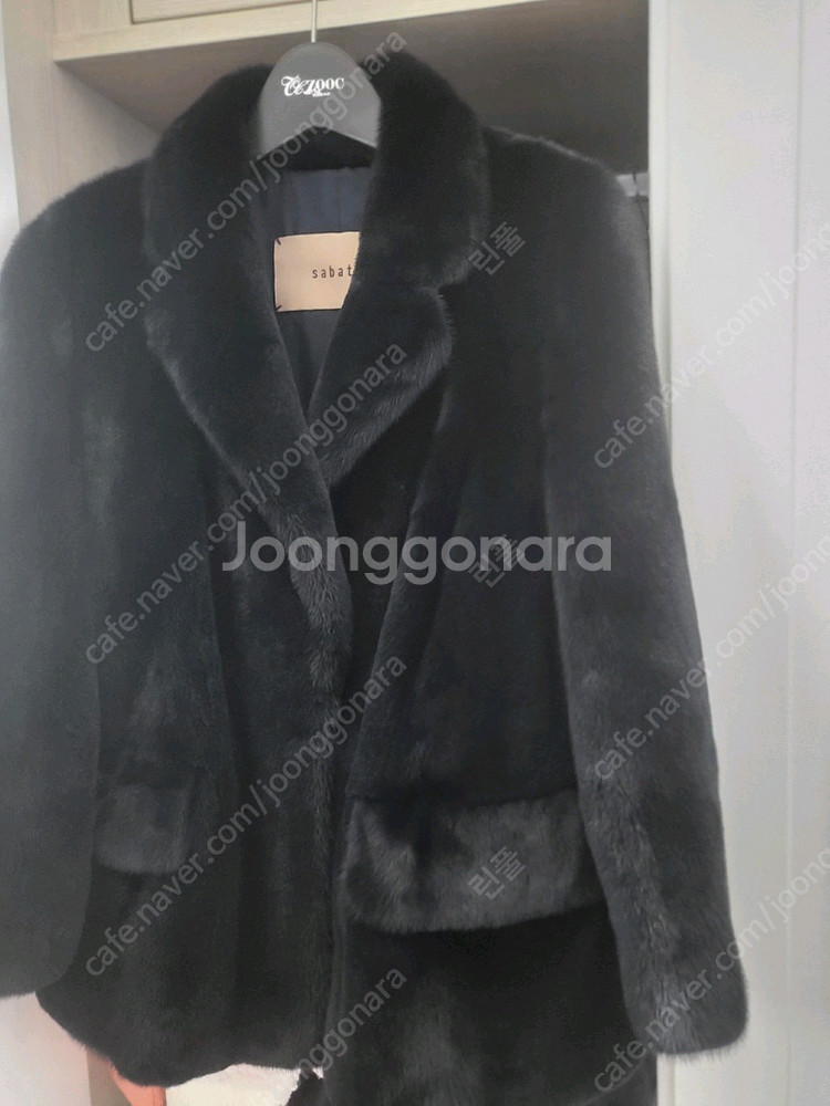 사바티에 밍크 코트--1