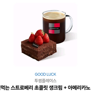 투썸 떠먹는 스초생+아메리카노R 기프티콘