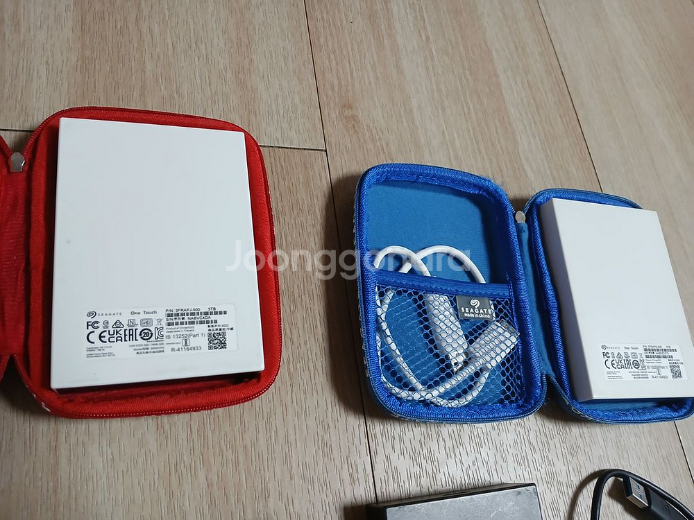 시게이트 2.5인치 5TB 외장하드 4구성 팝니다.--4