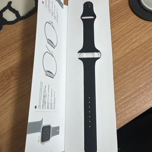 애플워치 스포츠밴드 블랙 M/L