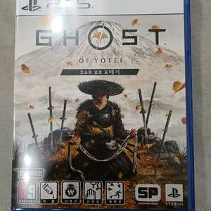 PS5 고스트 오브 요테이 예약특전 미사용 S급