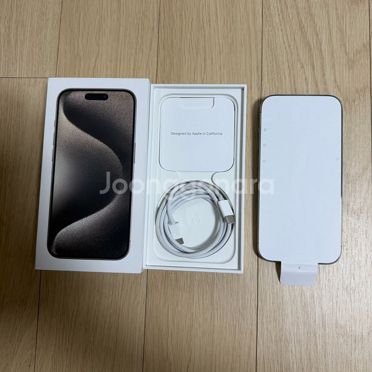(북미판 S급) 아이폰 15 프로 256GB 내추럴 티타늄--6
