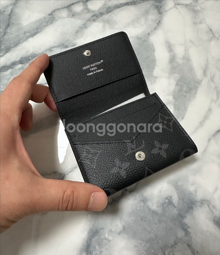 [F] 루이비통 모노그램 비즈니스 카드홀더 (미사용급)--4