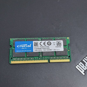 크루셜 16GB DDR3 노트북 메모리