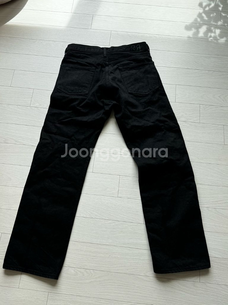 [새상품] RRL 빈티지 5포켓 블랙온블랙 32x32--1