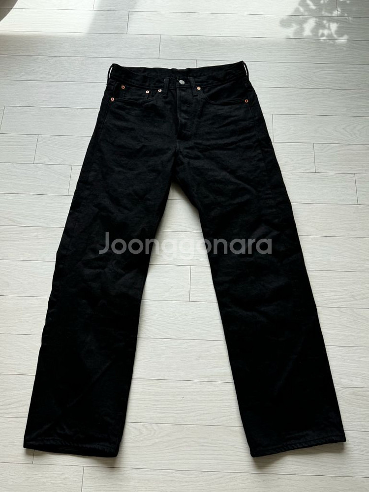 [새상품] RRL 빈티지 5포켓 블랙온블랙 32x32--0