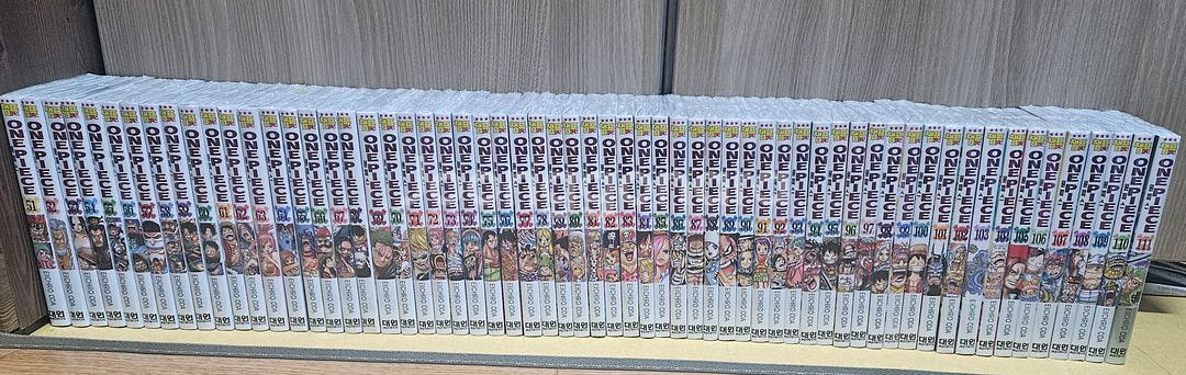 원피스 만화책 미개봉 51권-111권 새상품 팝니다--0