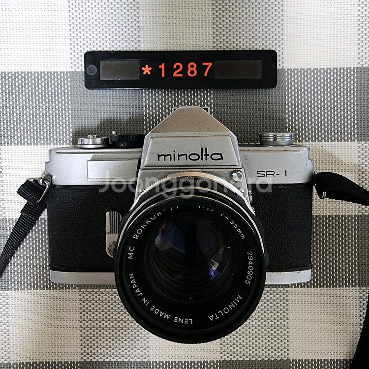 미놀타 SR-1 필름카메라 1.7미리 단렌즈--0
