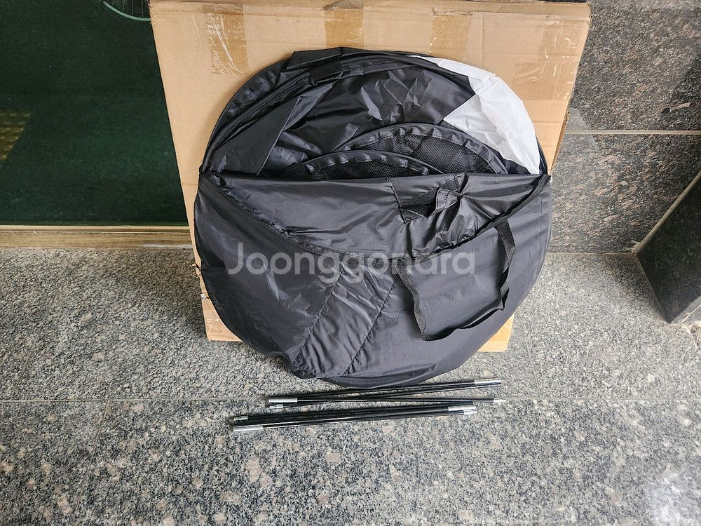 마루느루 스폰 원터치 폴딩 빔스크린--1