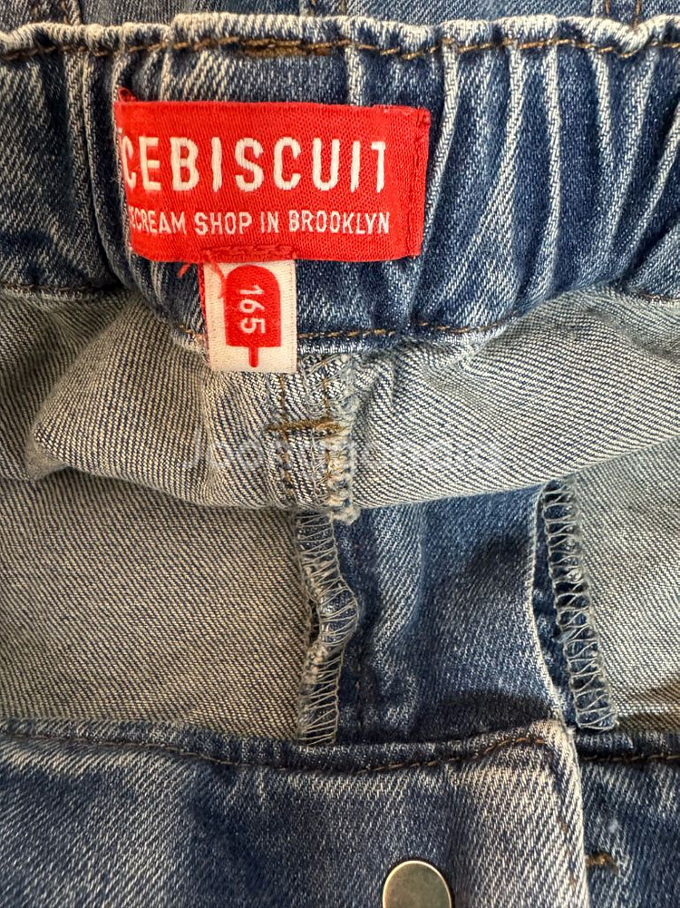 아이스비스킷 키즈 카고 청바지 165--1