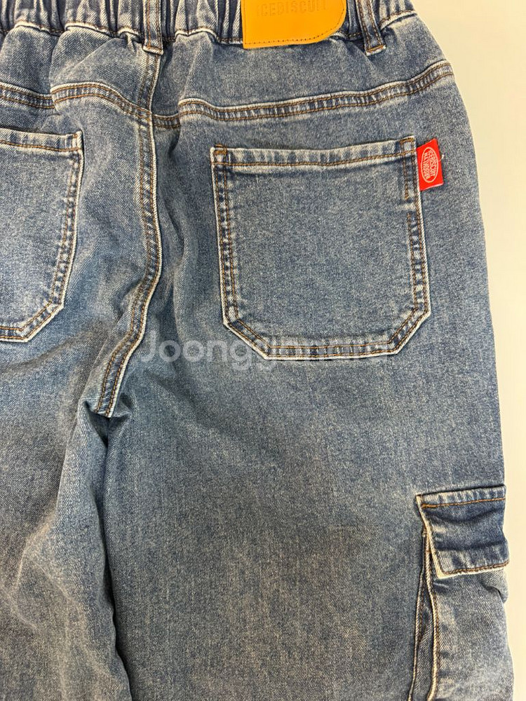 아이스비스킷 키즈 카고 청바지 165--3