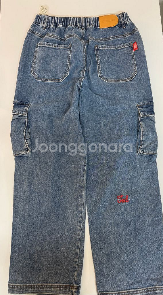 아이스비스킷 키즈 카고 청바지 165--2
